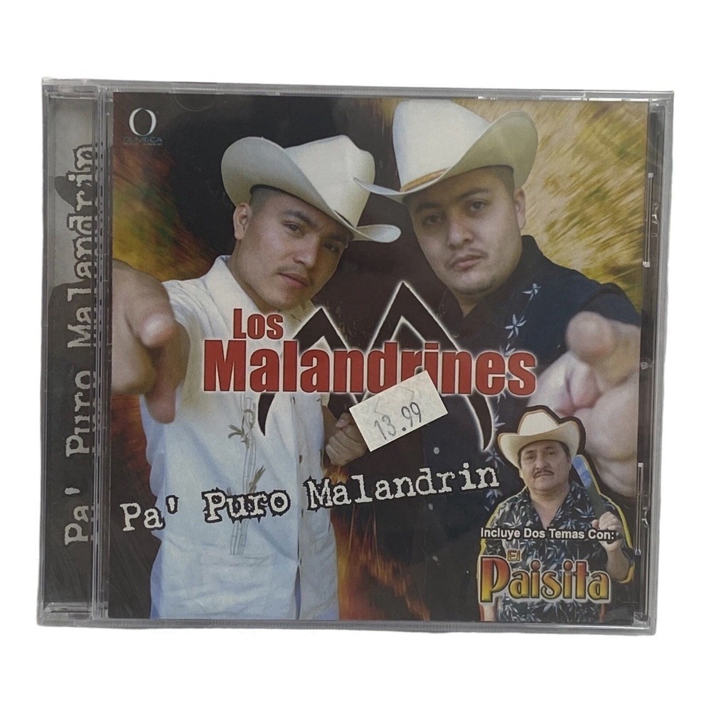 Los Malandrines: Pa' Puro Malandrin (CD, 2000 Olmeca) Spanish Latin‎ New Sealed